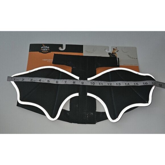 NEW Reflective Bat Wings Halloween Costume Accessory Hyde & Eek Dog Large/XL - Picture 7 of 9